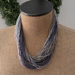 Vintage Gantos 90’s‎ Multi-Strand Beaded Necklace